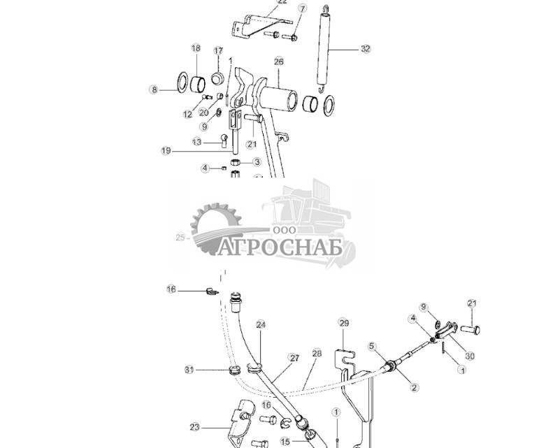 ОРГАНЫ УПРАВЛЕНИЯ СЦЕПЛЕНИЕМ - ST305262 446.jpg